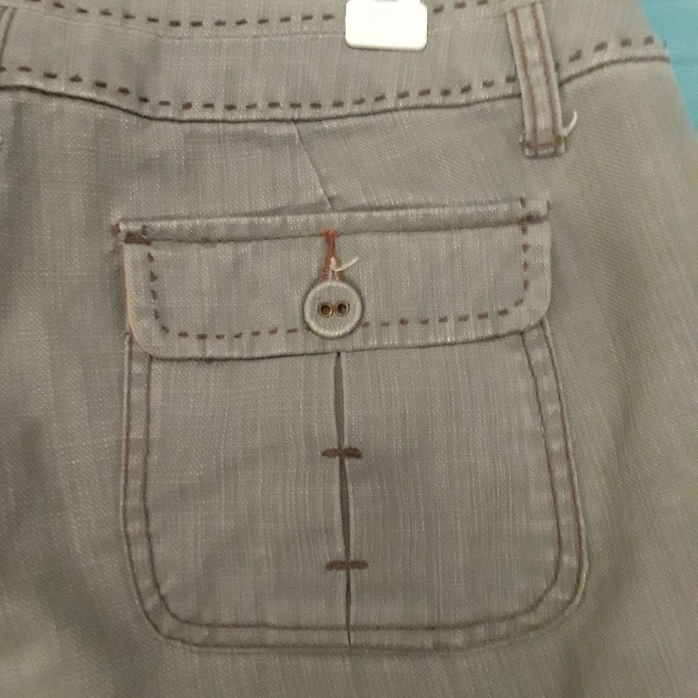 Flare leg pants from Anthropologie